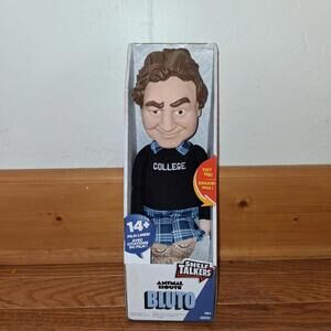 Jakks Shelf Talkers ANIMAL HOUSE Bluto John Belushi Talking Plush Movie Toy NEW